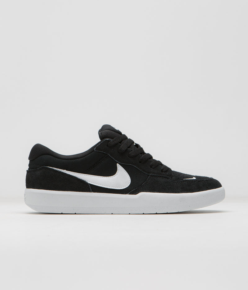 Nike SB Force 58 Shoes in Black and White and Black