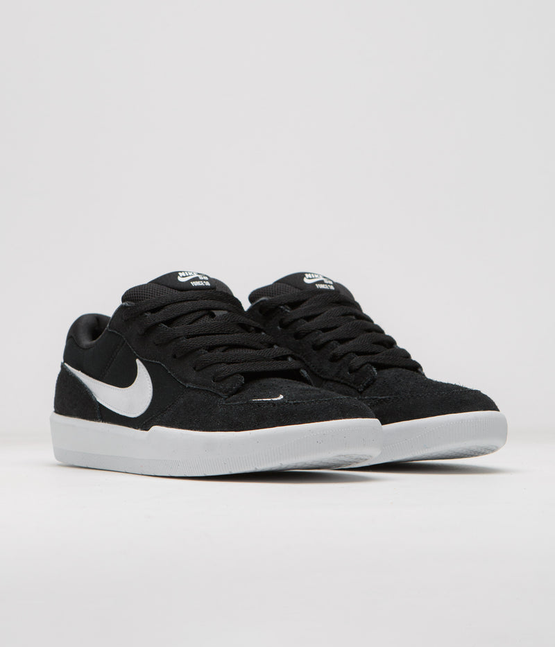 Nike SB Force 58 Shoes in Black and White and Black