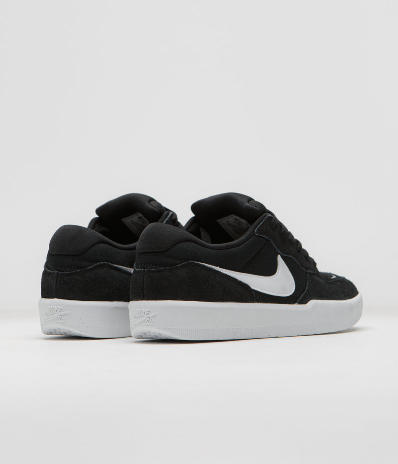 Nike SB Force 58 Shoes in Black and White and Black