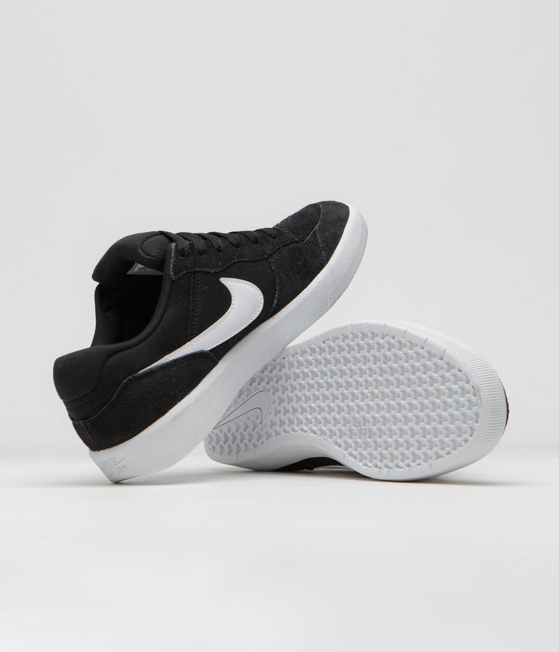 Nike SB Force 58 Shoes in Black and White and Black