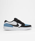 Nike SB Force 58 Shoes in Dutch Blue and Black and White