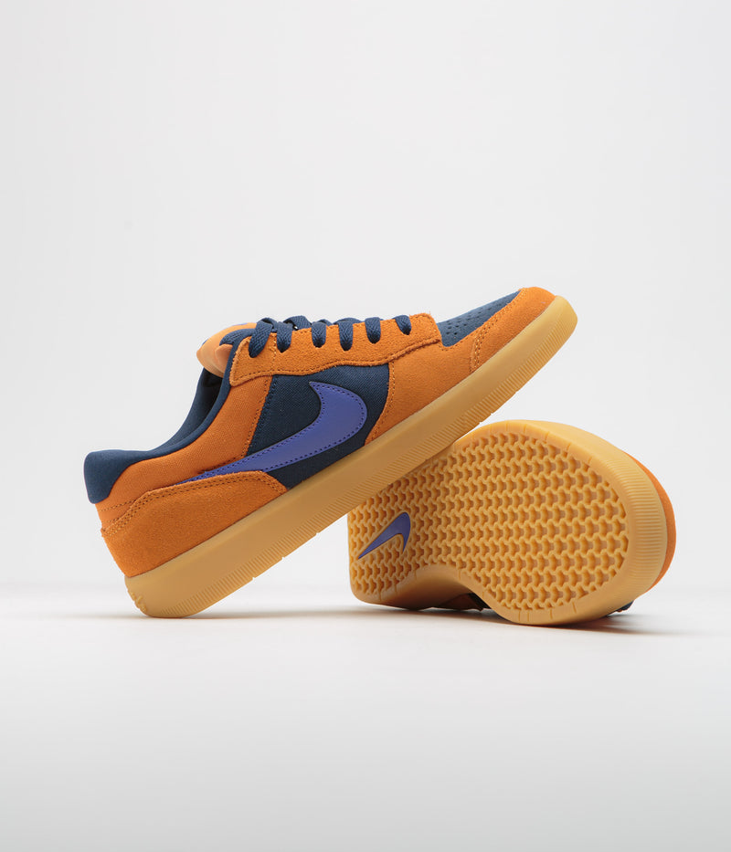 Nike SB Force 58 Shoes in Monarch and Persian Violet and Midnight Navy