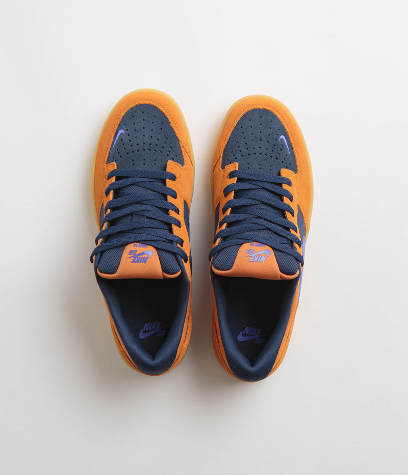 Nike SB Force 58 Shoes in Monarch and Persian Violet and Midnight Navy