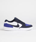Nike SB Force 58 Shoes in Obsidian and Obsidian and White - Hyper Royal