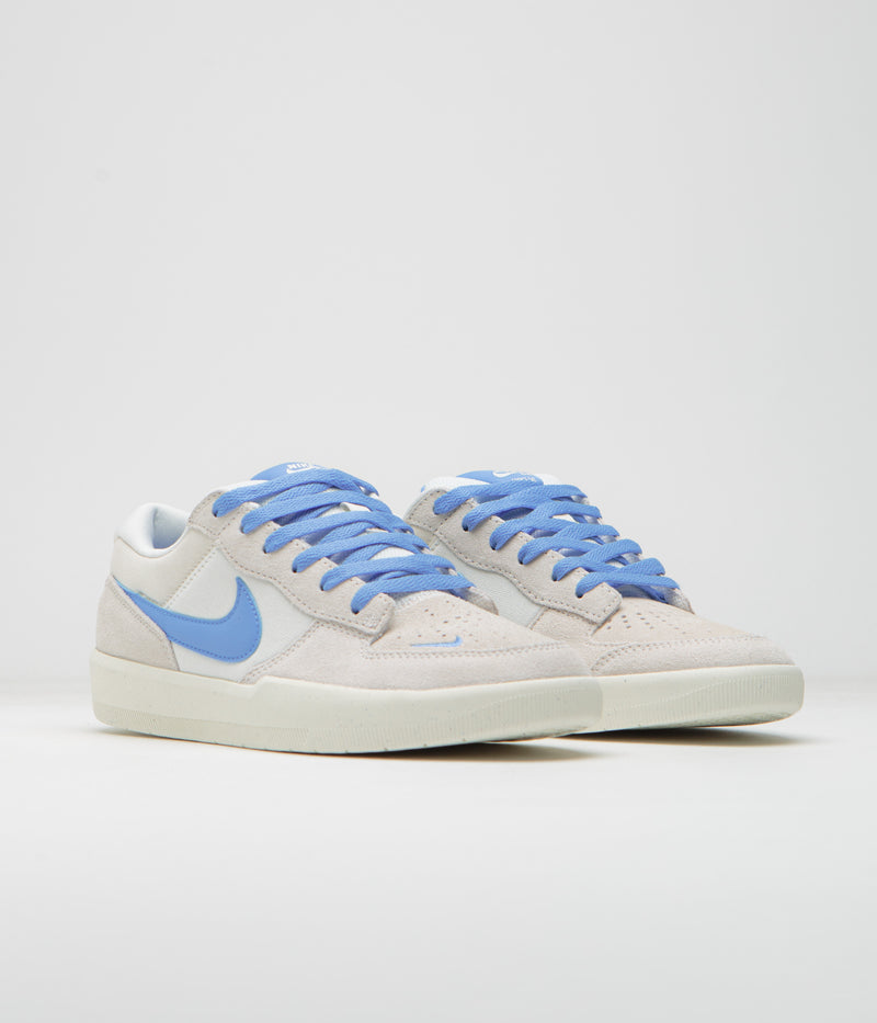Nike SB Force 58 Shoes in Phantom and University Blue and Summit White