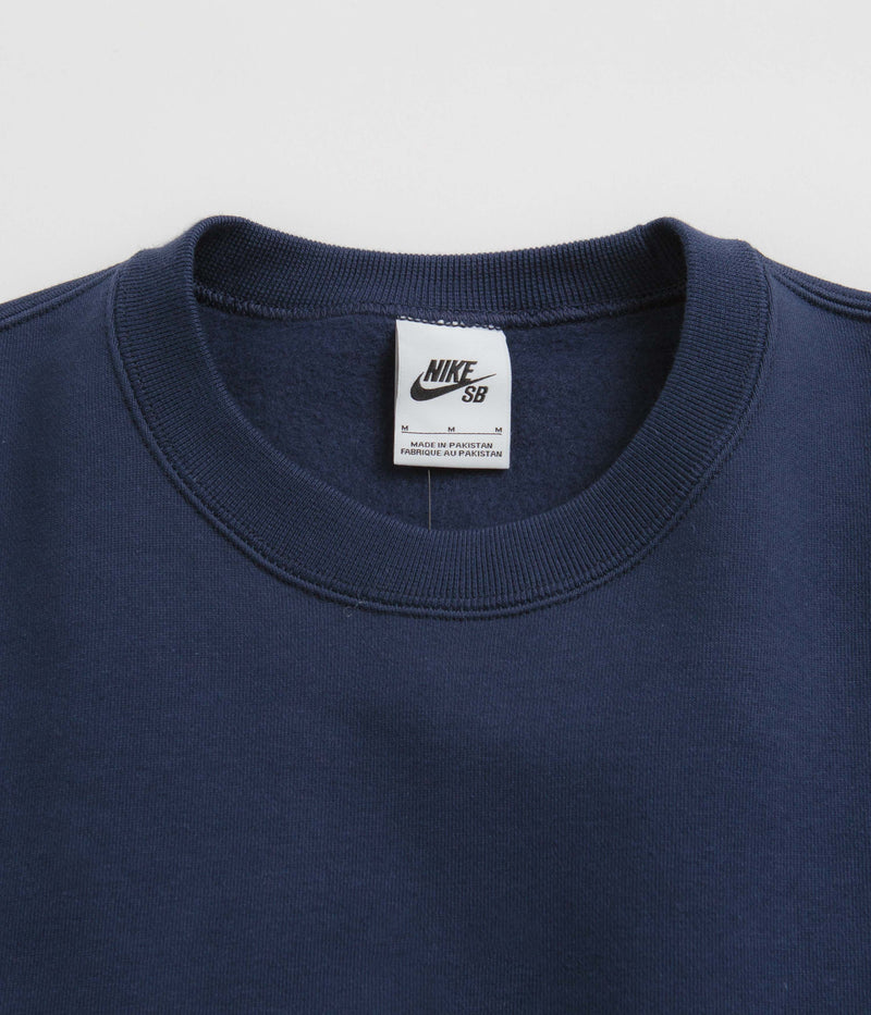 Nike SB Frontside Air Crewneck Sweatshirt in Midnight Navy