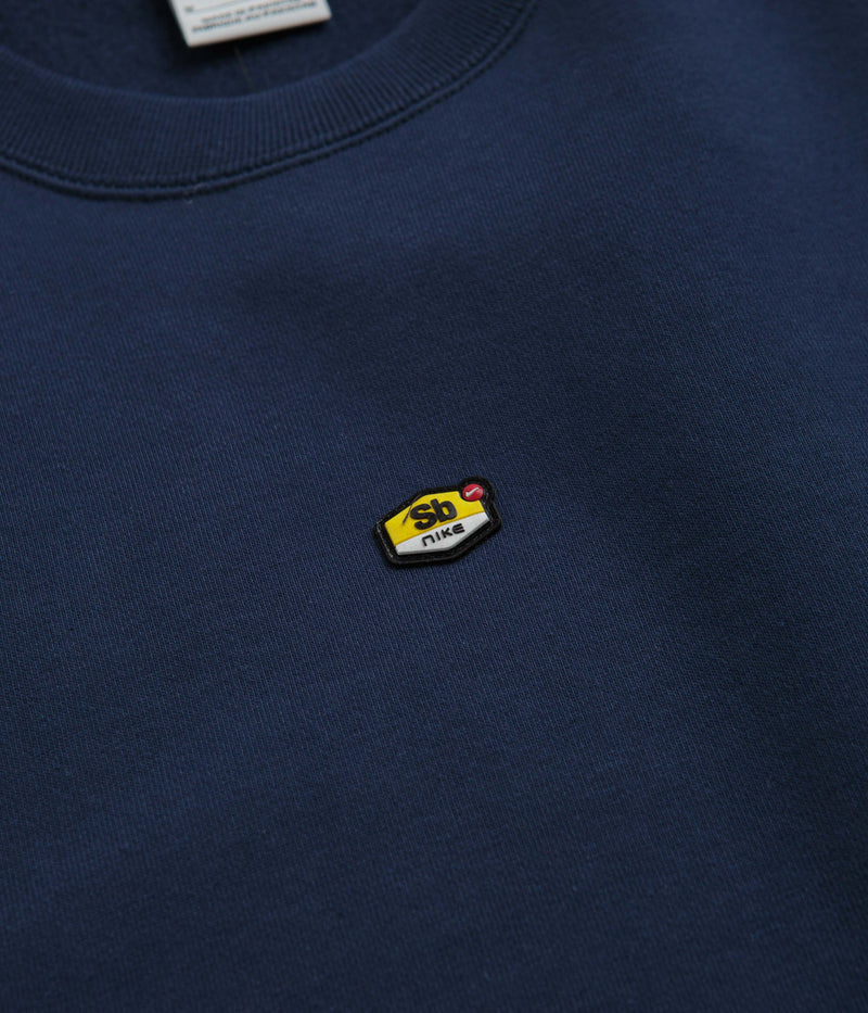 Nike SB Frontside Air Crewneck Sweatshirt in Midnight Navy