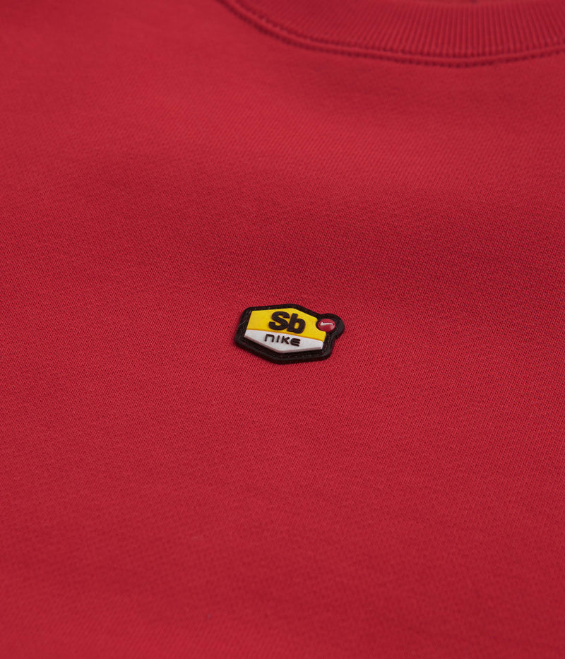 Nike SB Frontside Air Crewneck Sweatshirt in University Red