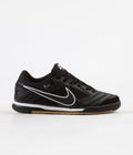 Nike SB Gato Shoes in Black and Black and White - Gum Light Brown