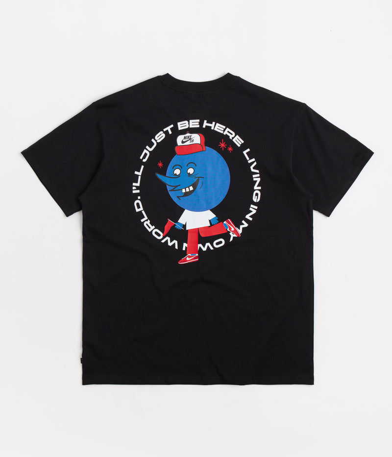 Nike SB Globe Guy T-Shirt in Black