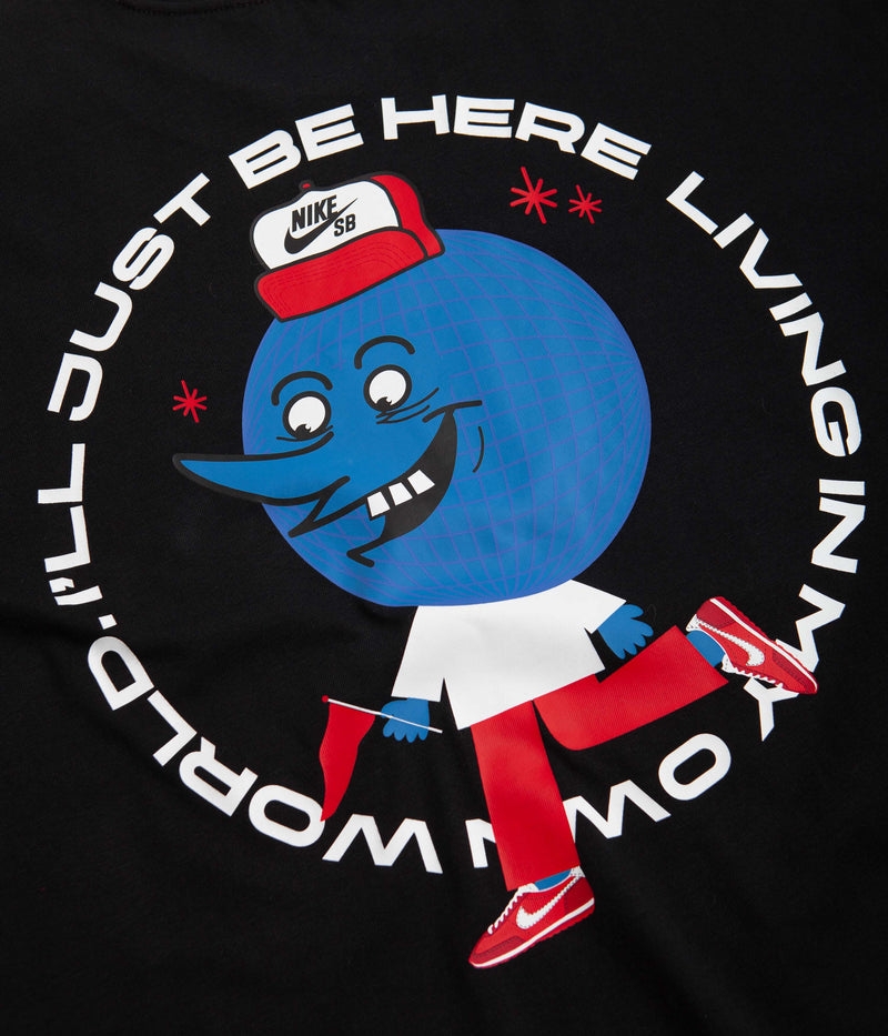 Nike SB Globe Guy T-Shirt in Black