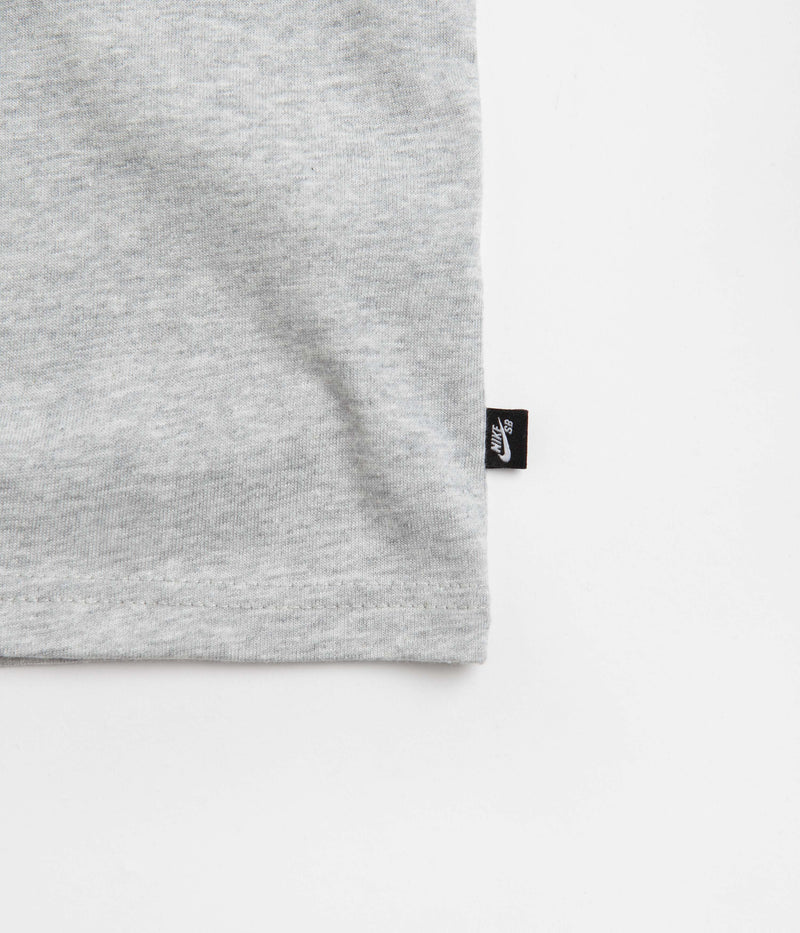 Nike SB Globe Guy T-Shirt in Grey Heather