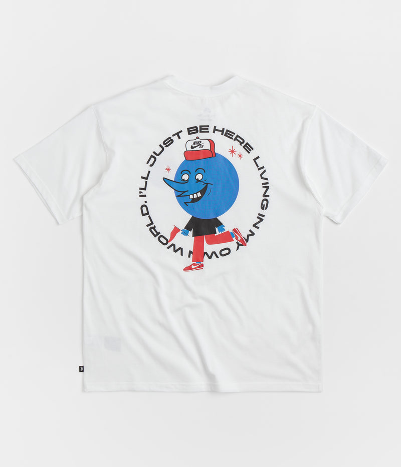 Nike SB Globe Guy T-Shirt in White