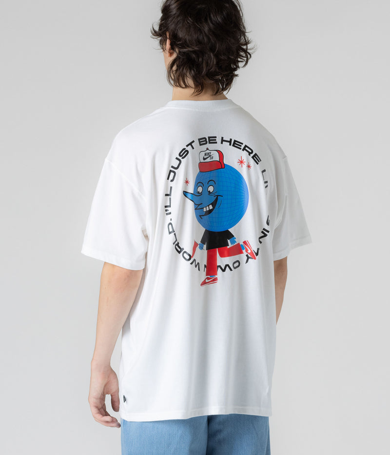 Nike SB Globe Guy T-Shirt in White