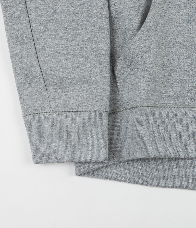 Nike SB Icon Hoodie in Dark Grey Heather and Black