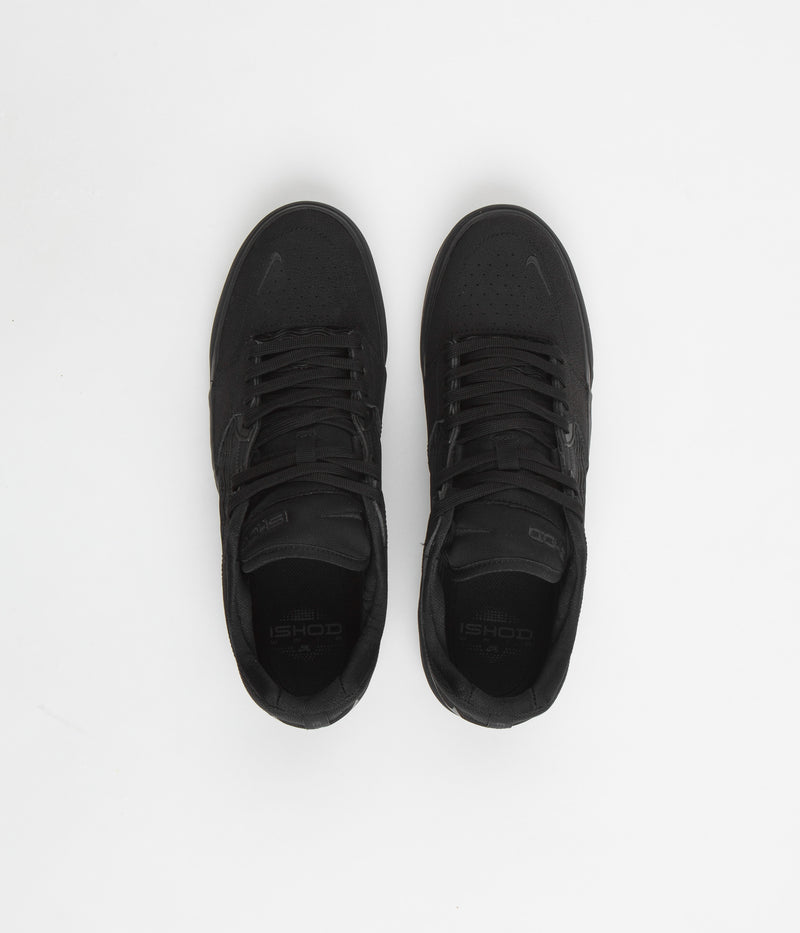 Nike SB Ishod Premium Shoes in Black and Black and Black - Black