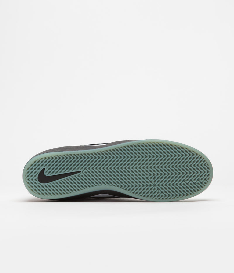 Nike SB Ishod Premium Shoes in White and Black and University Red - Black