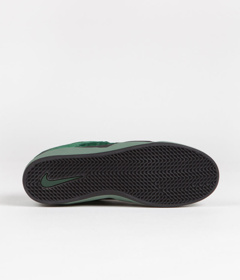 Nike SB Ishod Shoes in Gorge Green and Black and Dutch Green - Black
