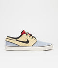 Nike SB Janoski OG+ Shoes in Alabaster and Alabaster and Chile Red