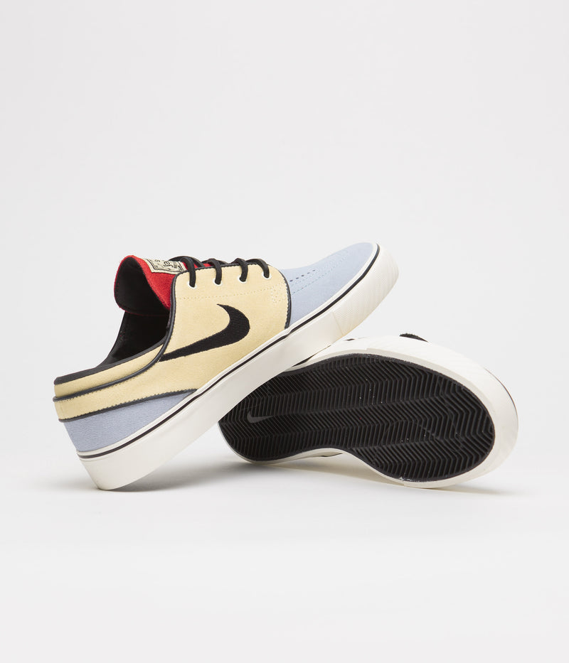 Nike SB Janoski OG+ Shoes in Alabaster and Alabaster and Chile Red