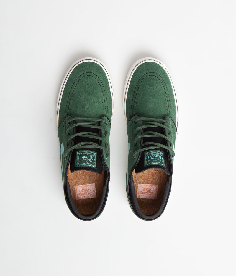 Nike SB Janoski OG+ Shoes in Gorge Green and Copa and Action Green