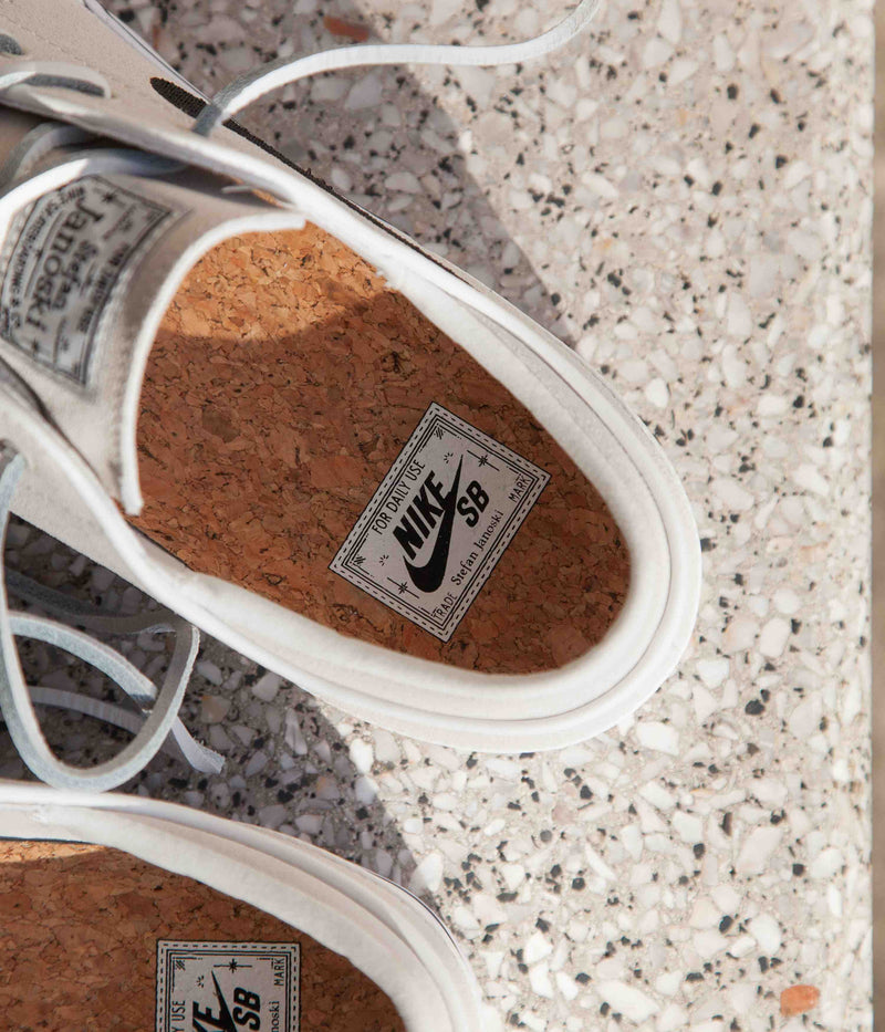 Nike SB Janoski OG+ Shoes in Summit White and Black and Summit White - White