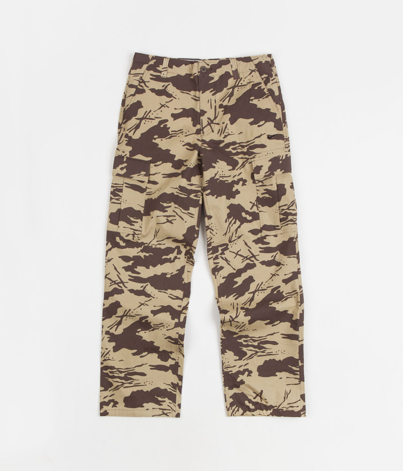 Nike SB Kearny Camo Cargo Pants in Limestone