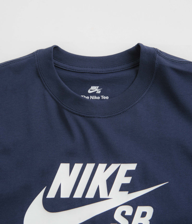 Nike SB Large Logo T-Shirt in Midnight Navy