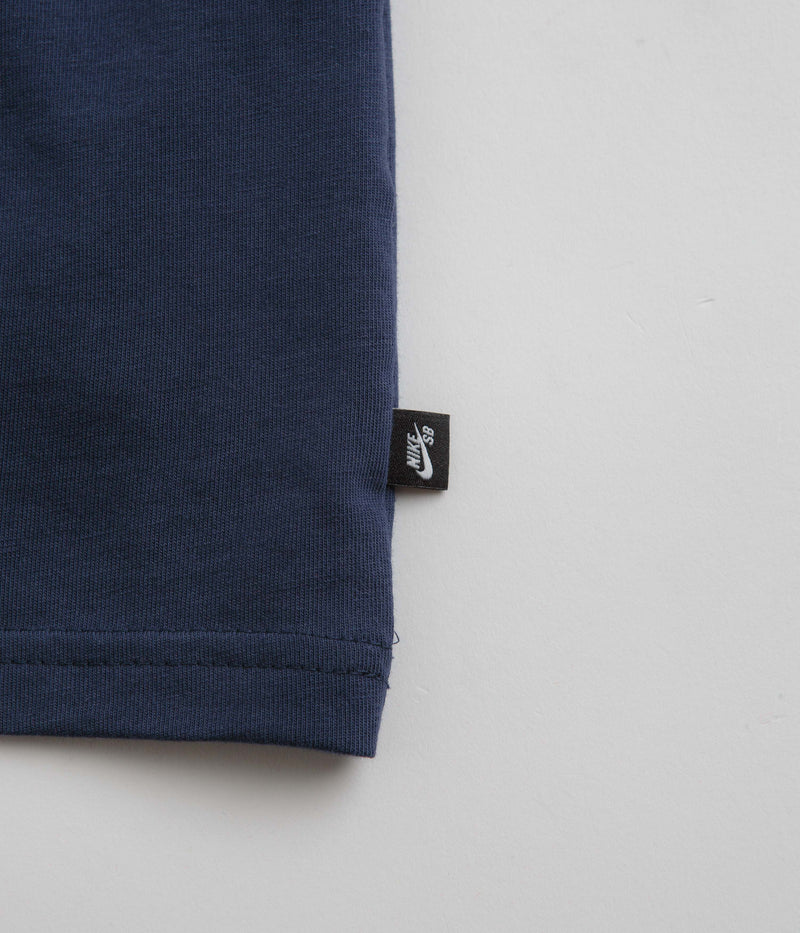 Nike SB Large Logo T-Shirt in Midnight Navy