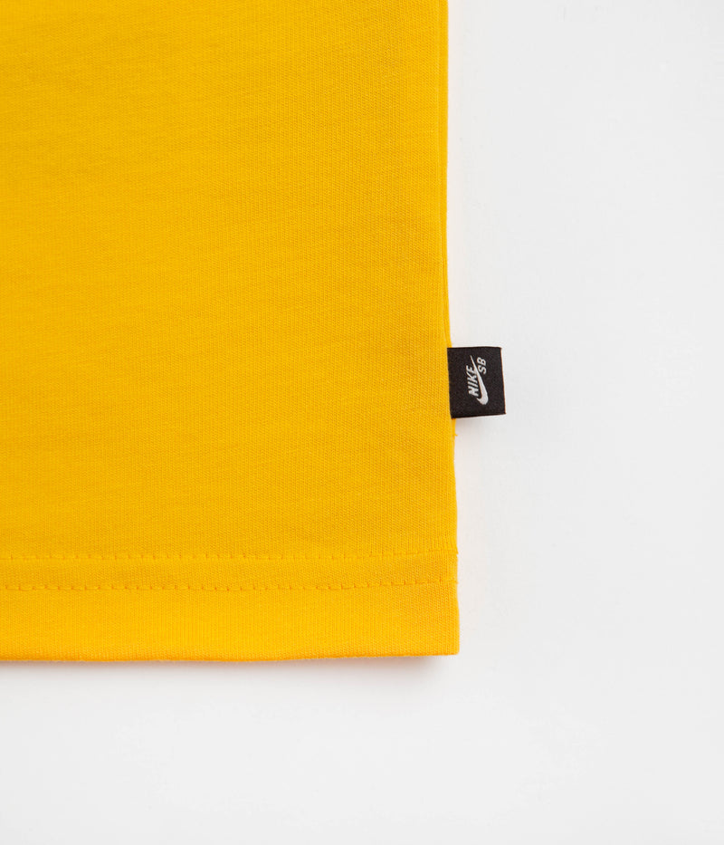 Nike SB Large Logo T-Shirt in University Gold
