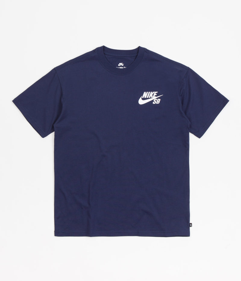 Nike SB Logo T-Shirt in Midnight Navy