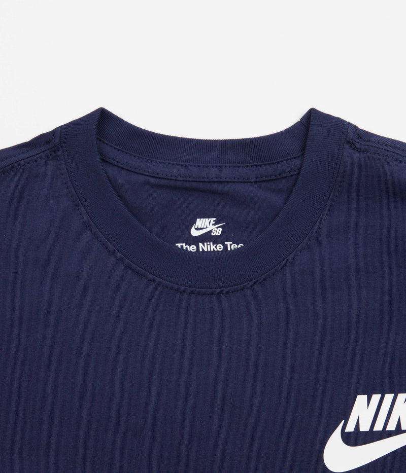 Nike SB Logo T-Shirt in Midnight Navy