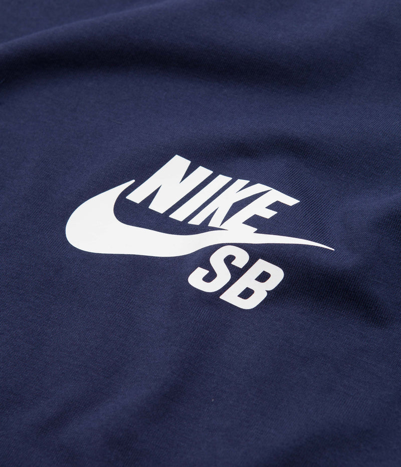 Nike SB Logo T-Shirt in Midnight Navy