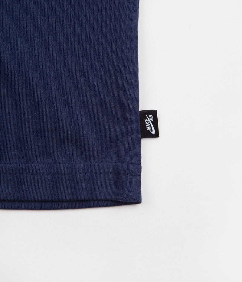 Nike SB Logo T-Shirt in Midnight Navy