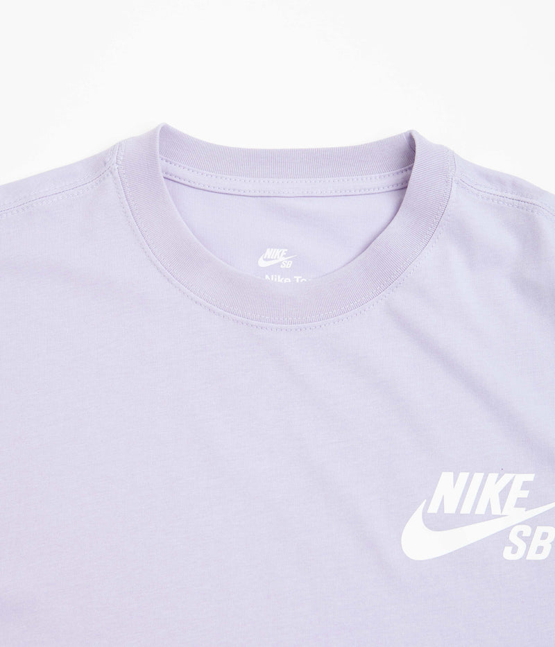 Nike SB Logo T-Shirt in Oxygen Purple