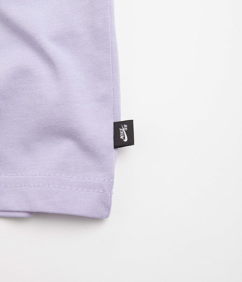 Nike SB Logo T-Shirt in Oxygen Purple
