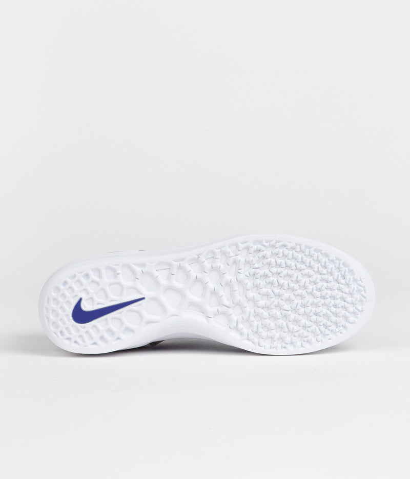 Nike SB Nyjah 3 Shoes in Game Royal and White and Game Royal - Game Royal