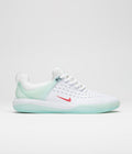 Nike SB Nyjah 3 Shoes in Skylight and University Red and Skylight - White