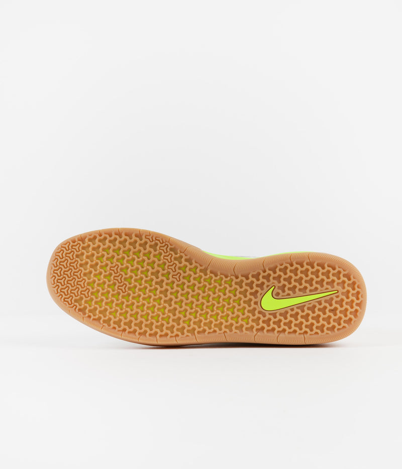 Nike SB Nyjah Free 2 Shoes in Summit White and Black and Bright Crimson