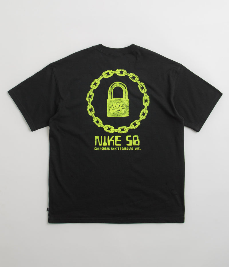 Nike SB On Lock T-Shirt in Black