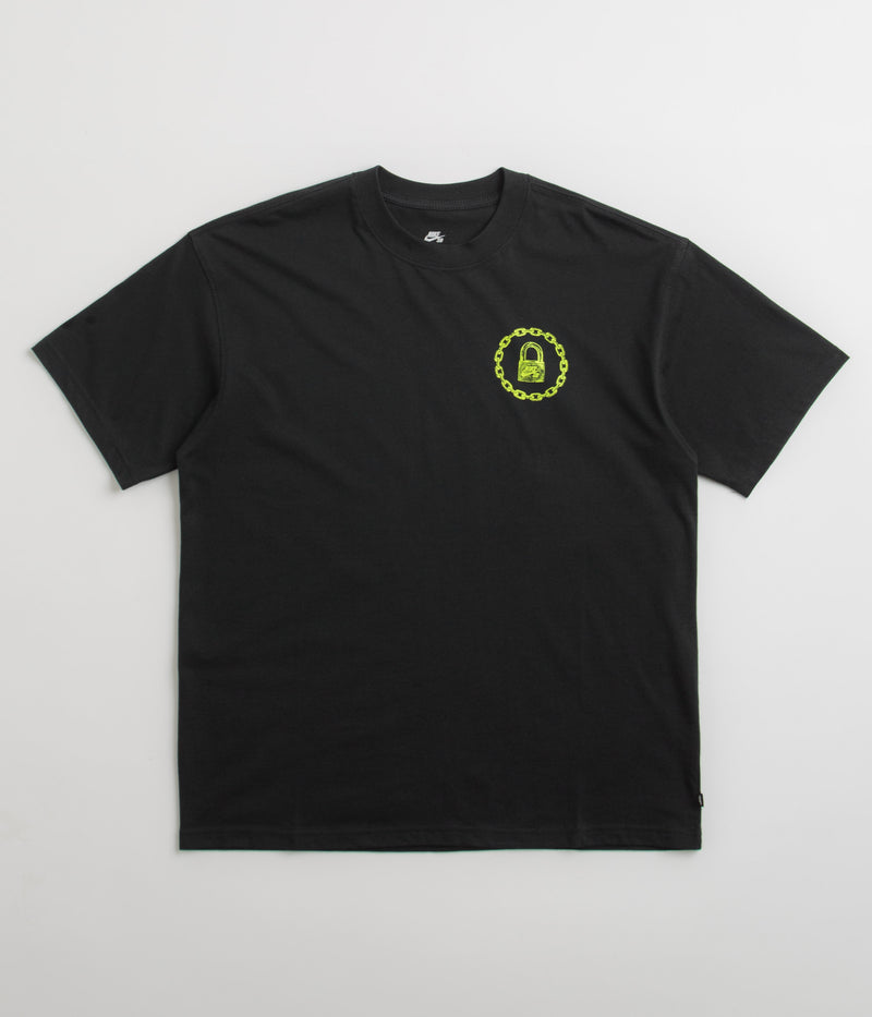 Nike SB On Lock T-Shirt in Black