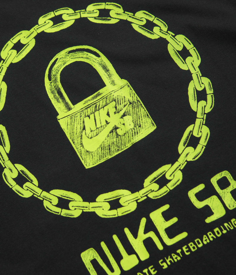 Nike SB On Lock T-Shirt in Black