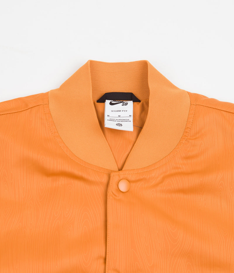 Nike SB Orange Label Storm-FIT Bomber Jacket in Light Curry
