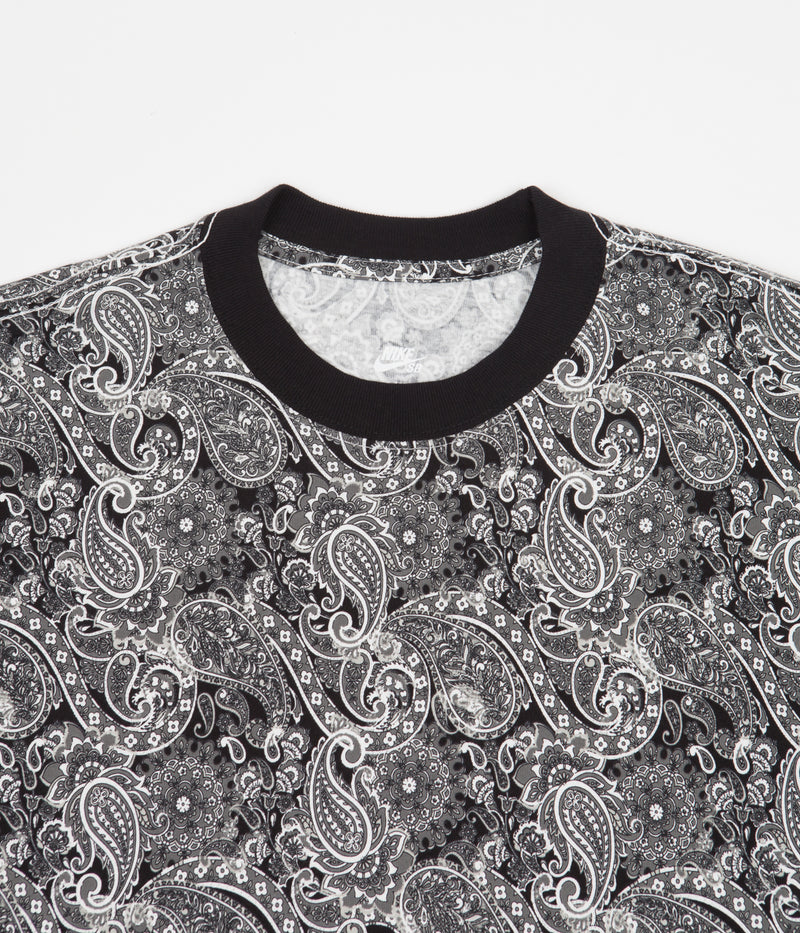 Nike SB Paisley T-Shirt in Sail