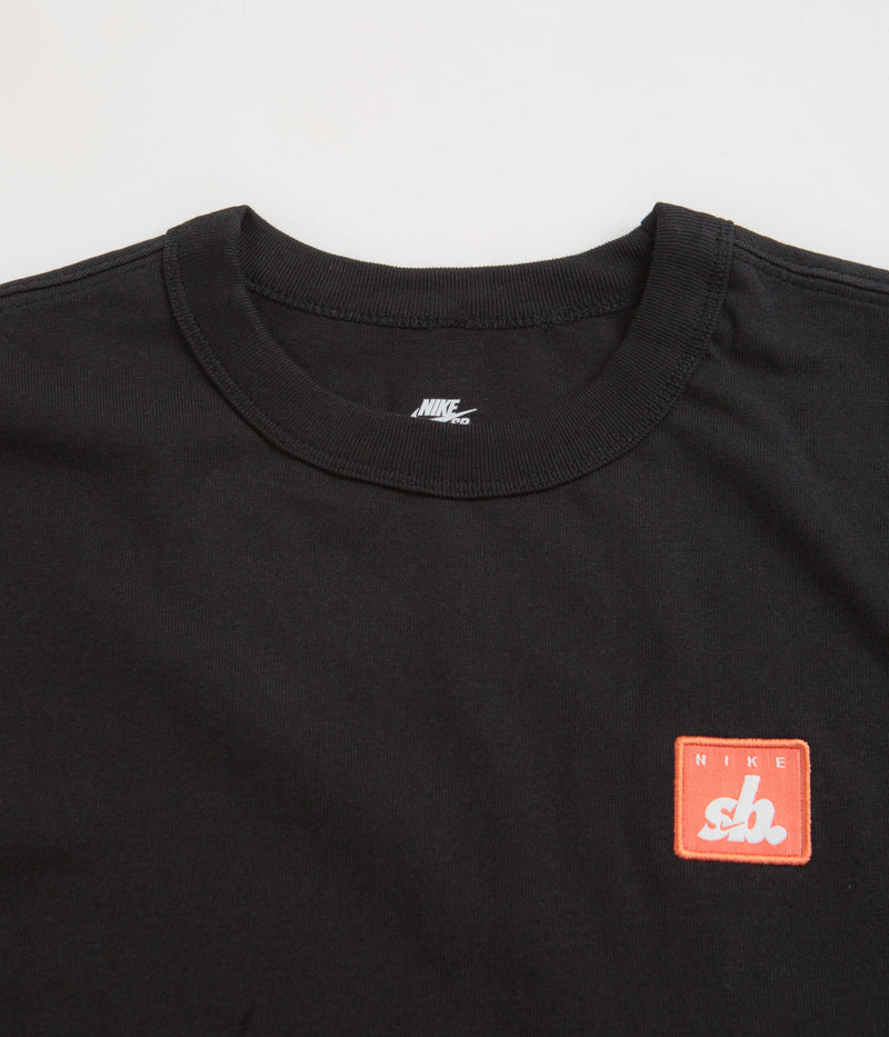 Nike SB Patch Logo T-Shirt in Black