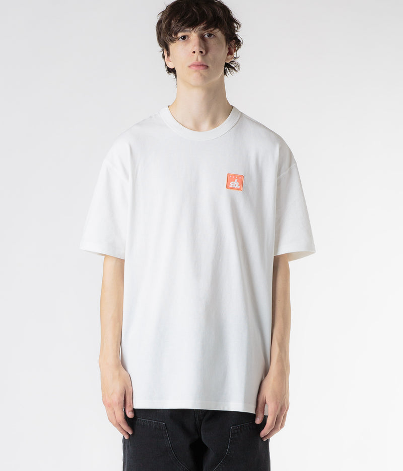 Nike SB Patch Logo T-Shirt in White