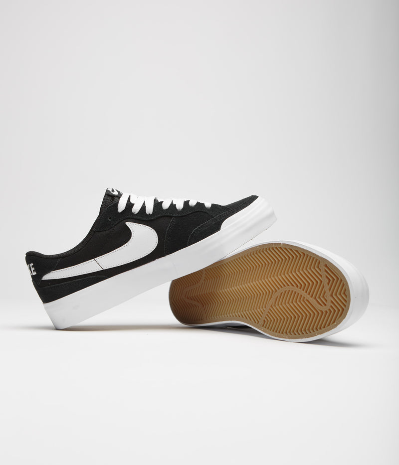 Nike SB Pogo Plus Shoes in Black and White and Black - White