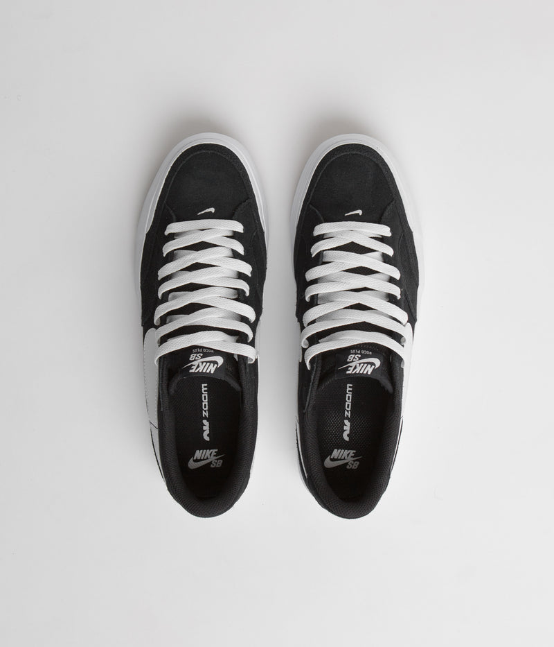 Nike SB Pogo Plus Shoes in Black and White and Black - White
