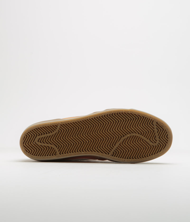 Nike SB Pogo Plus Shoes in Monarch and Summit White and Burnt Sunrise