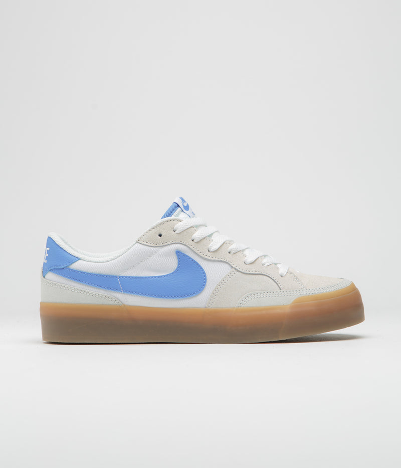 Nike SB Pogo Shoes in Summit White and University Blue and White
